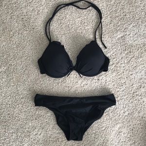 Victoria’s Secret black bikini